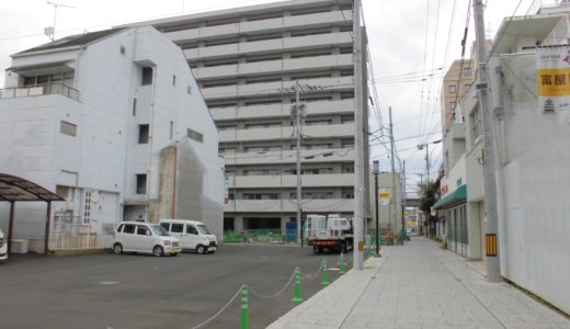 富屋町商店街にアーケード時代の面影がほとんど無くなってる