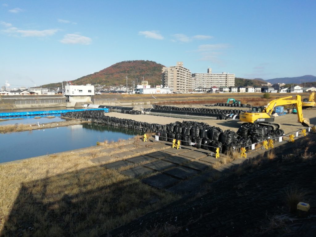 土器川 潮止堰