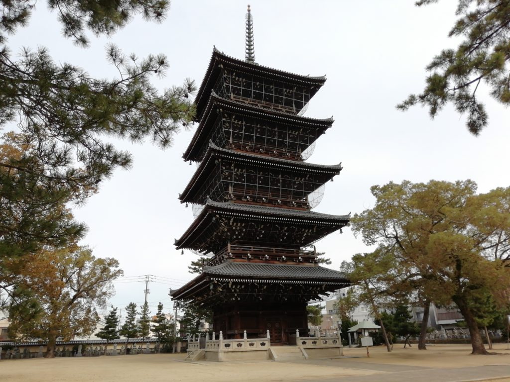 善通寺 五重塔