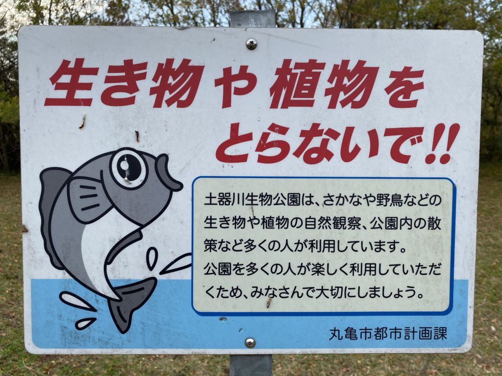 丸亀市垂水町 土器川生物公園