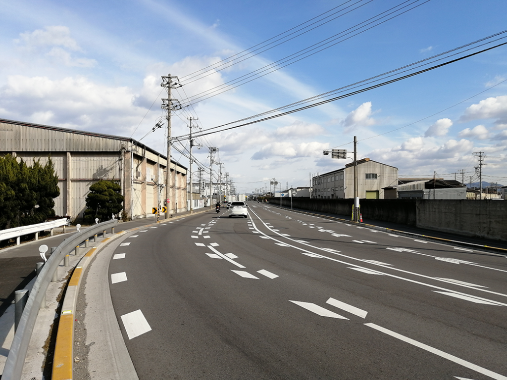 多度津町 浜街道 舗装工事