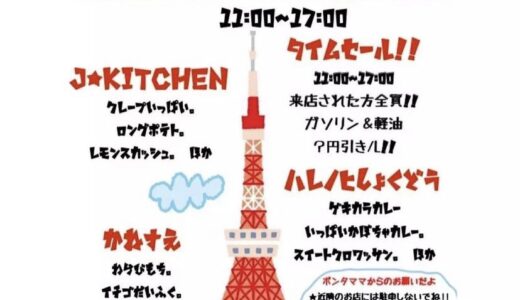 昭和シェル石油港坂出SSで「キッチンカー井戸端会議VOL.4」が2021年9月11日(土)に開催されるみたい