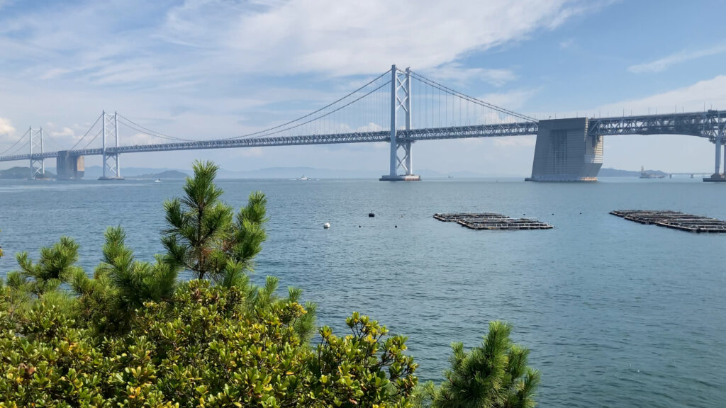 沙弥島 展望台からの景色