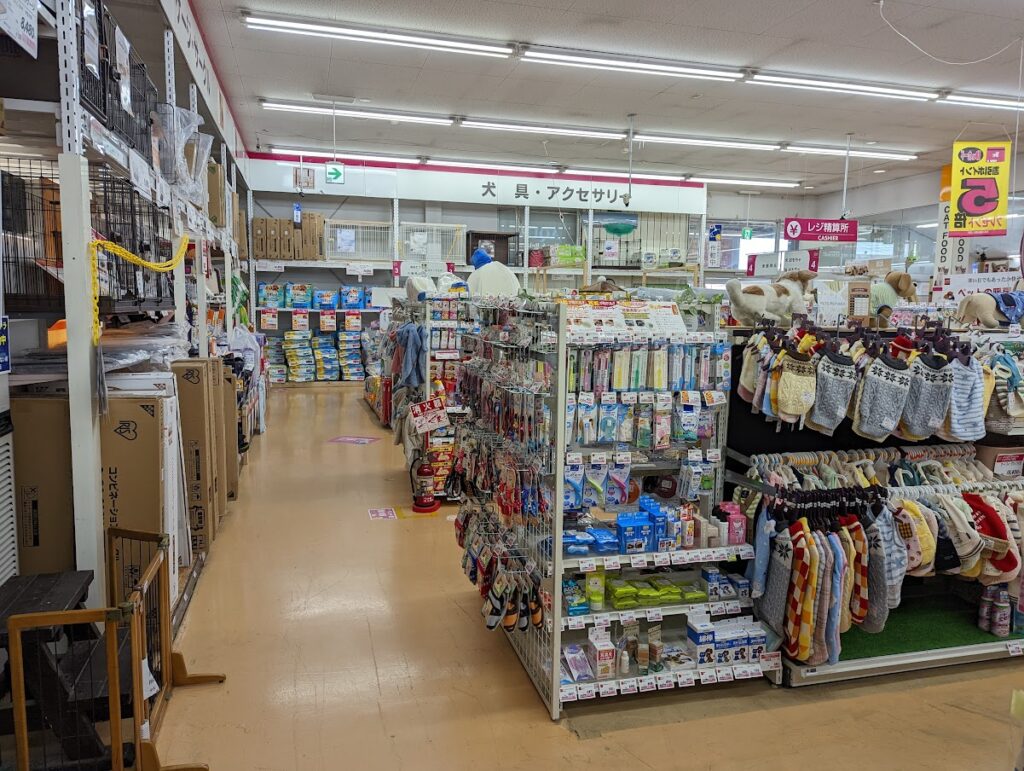 丸亀市田村町 西村ジョイ丸亀店ペットコーナー ペットショップDBCA 店内