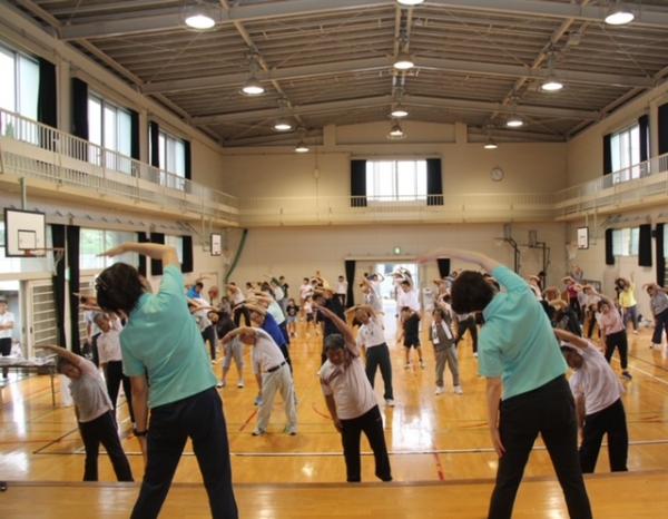 坂出市立坂出小学校 第8回ラジオ体操大会