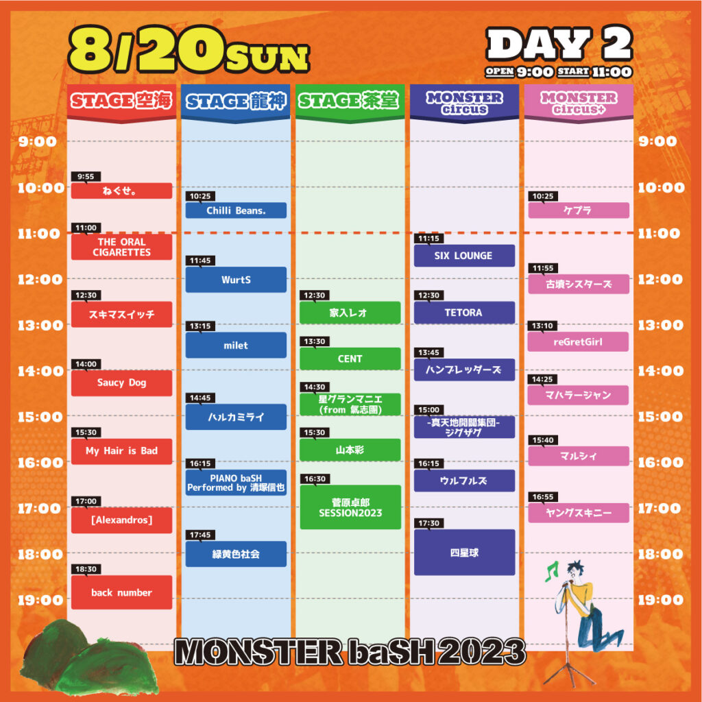 国営讃岐まんのう公園 MONSTER baSH