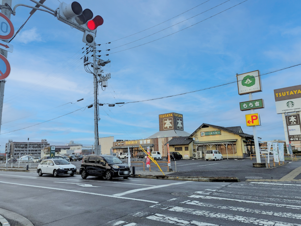 宇多津町 さぬき浜街道 右折矢印信号