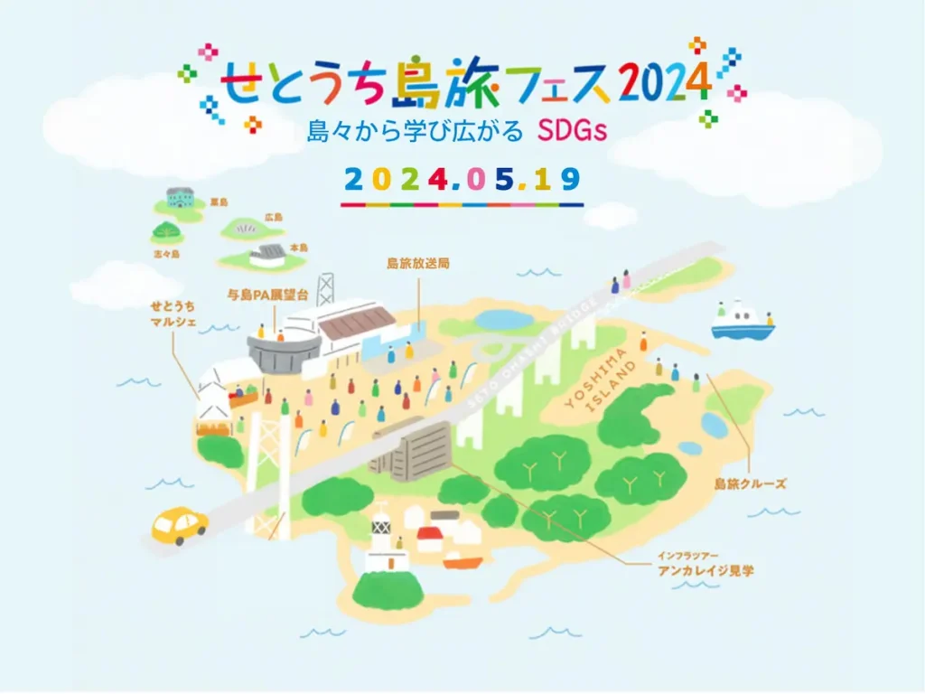 与島パーキングエリア せとうち島旅フェス 2024 〜島々から学び広がる SDGs〜