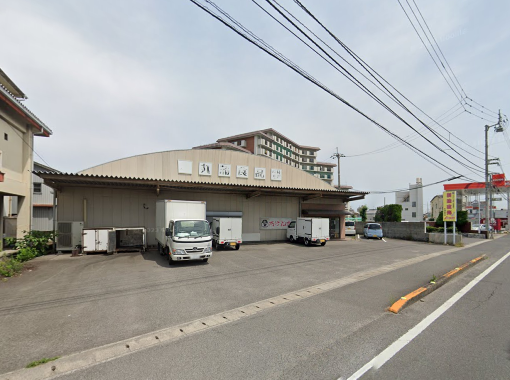 丸亀市土器町 丸蒲食品株式会社 以前の様子