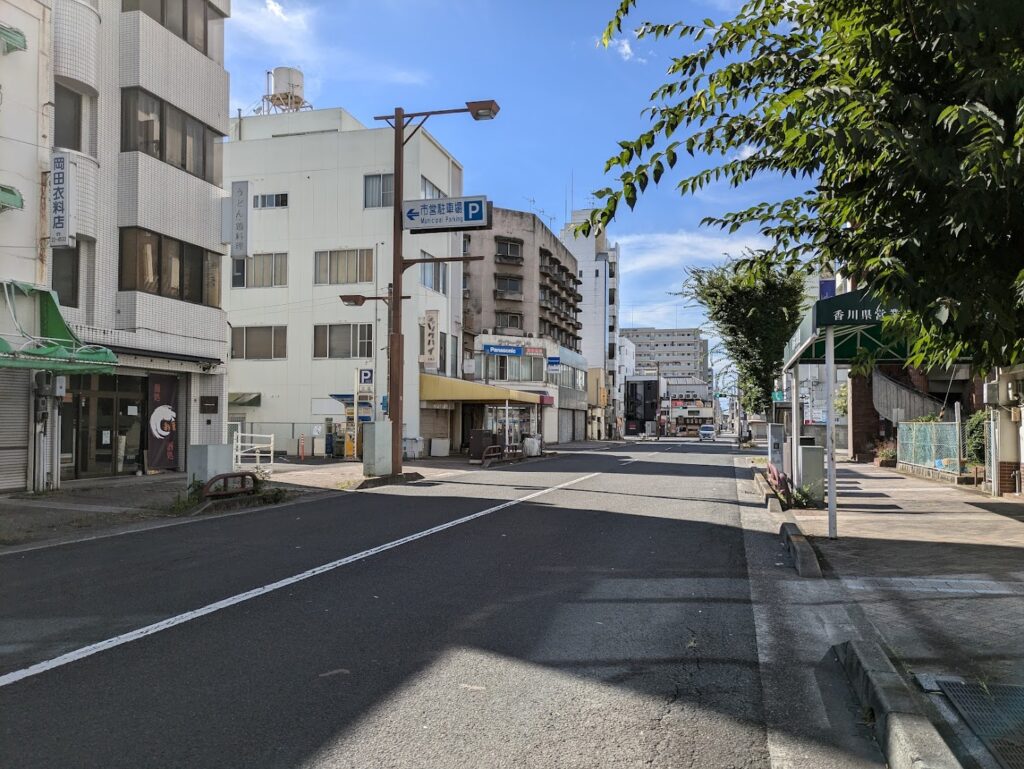 丸亀市大手町 彩葉(いろは) 場所