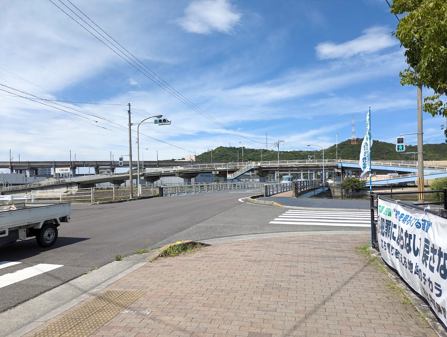 宇多津町 大束川橋