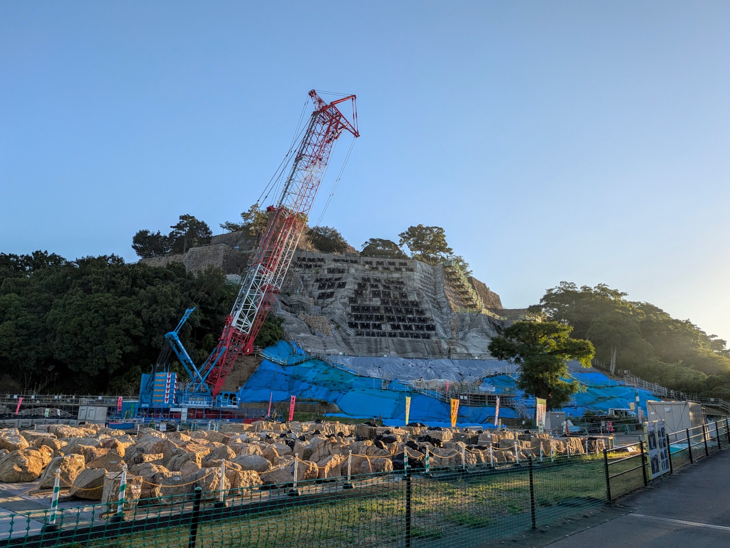 丸亀市 丸亀城 石垣