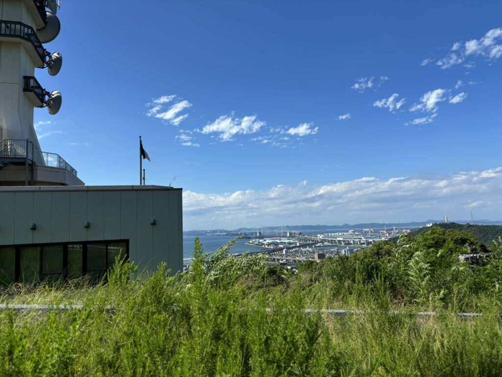 青の山 海上交通センター 眺望