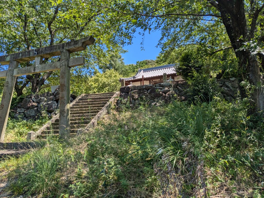 善通寺市 火上山 鳥居