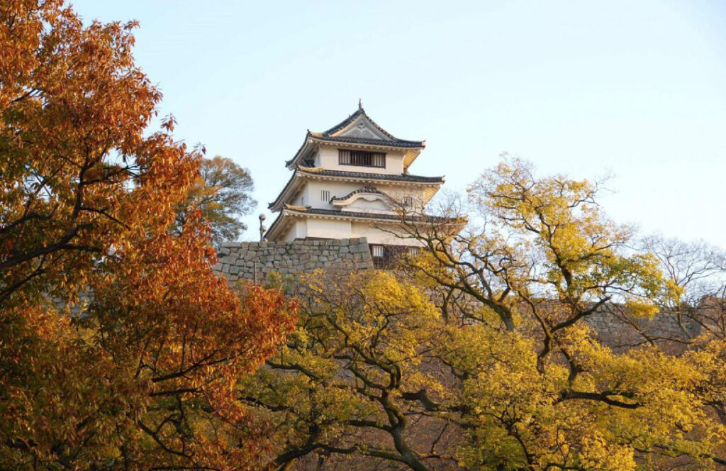 丸亀市 丸亀城 紅葉