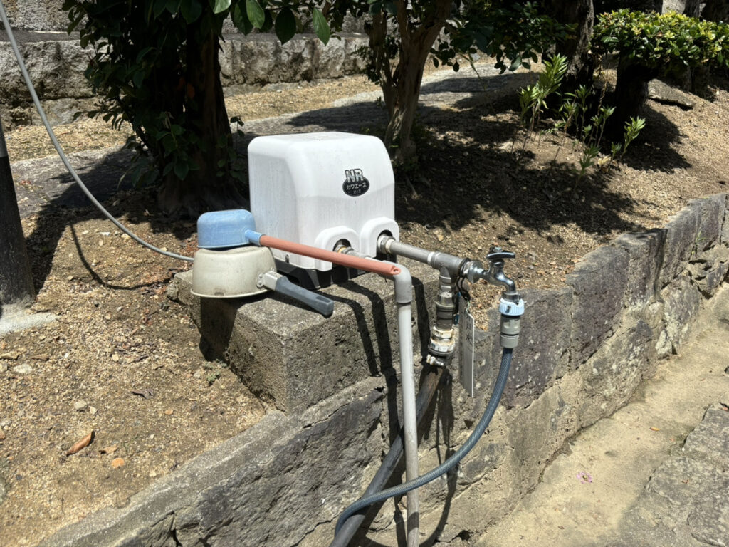 宇多津町 聖通寺 井戸 ポンプ