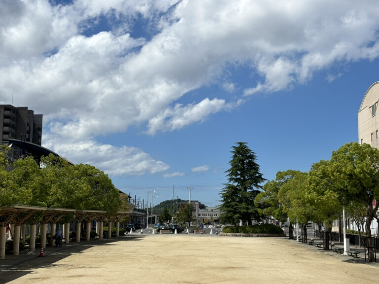 坂出駅前の再開発イメージを現在と比べてみた