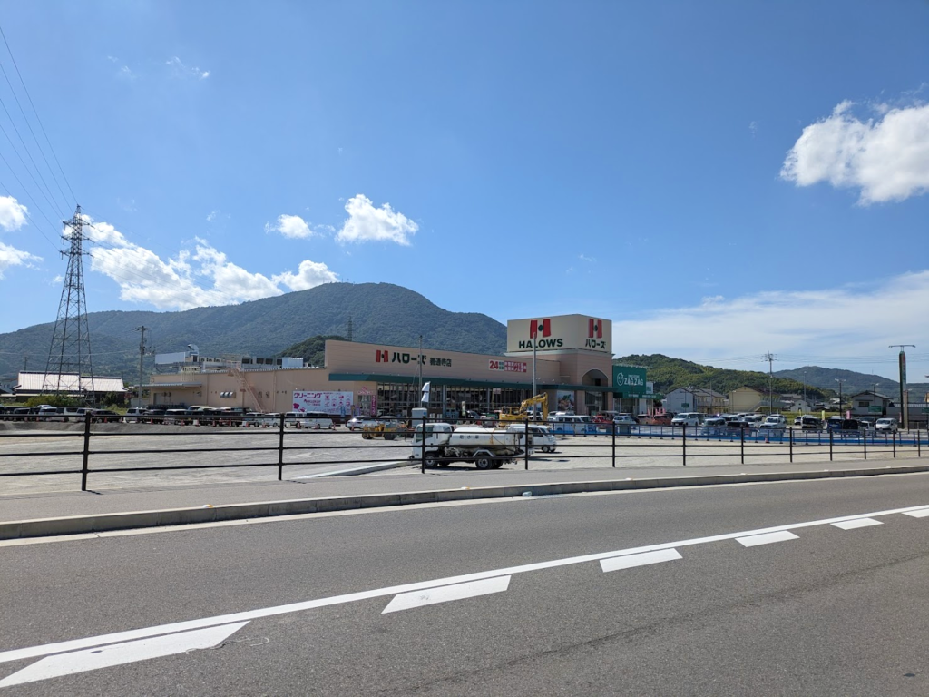 善通寺市生野町 ハローズ善通寺 工事