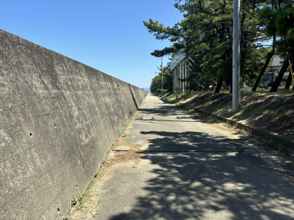 丸亀市 蓬莱町 防波堤