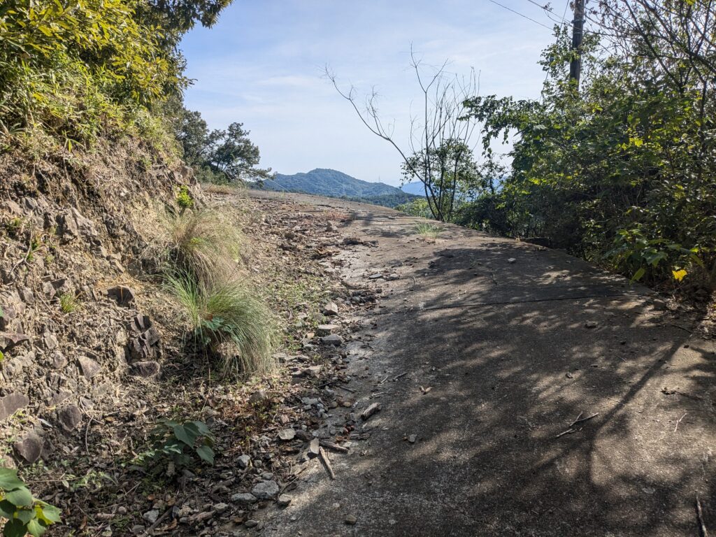 坂出市府中町 猫山 登山道