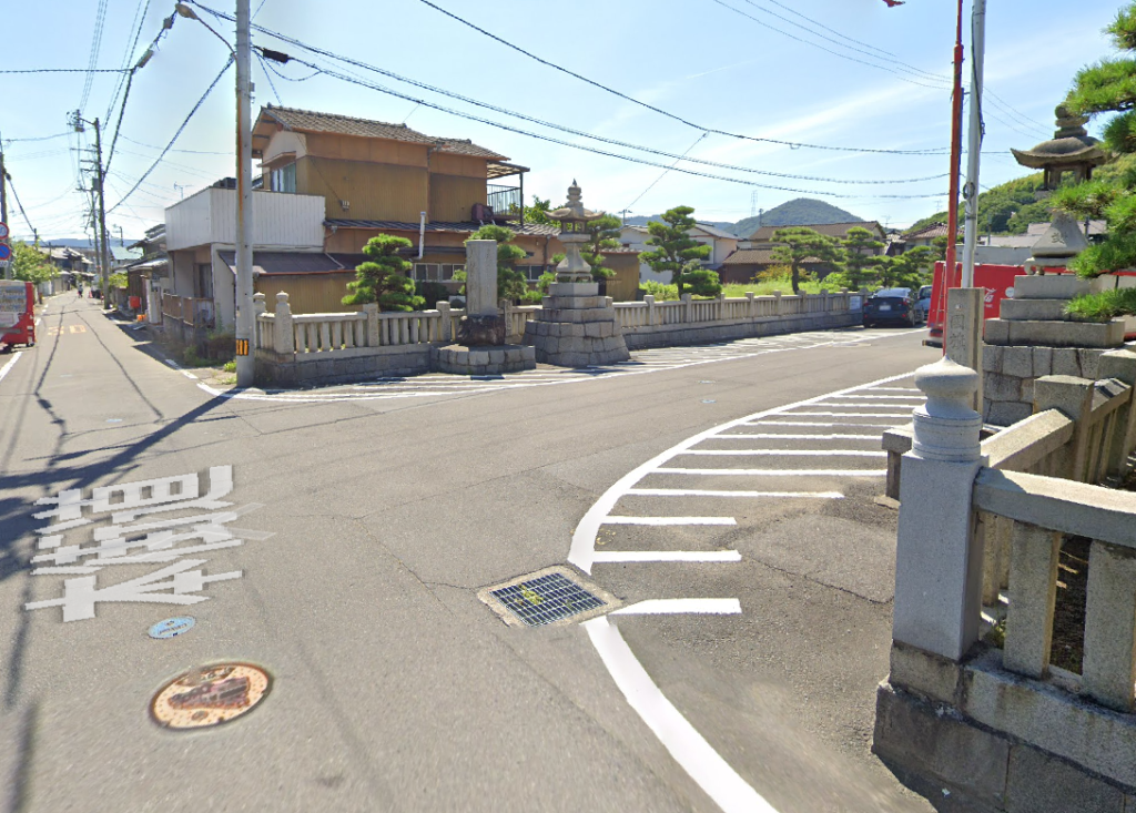 坂出市八幡町 八幡神社 参道