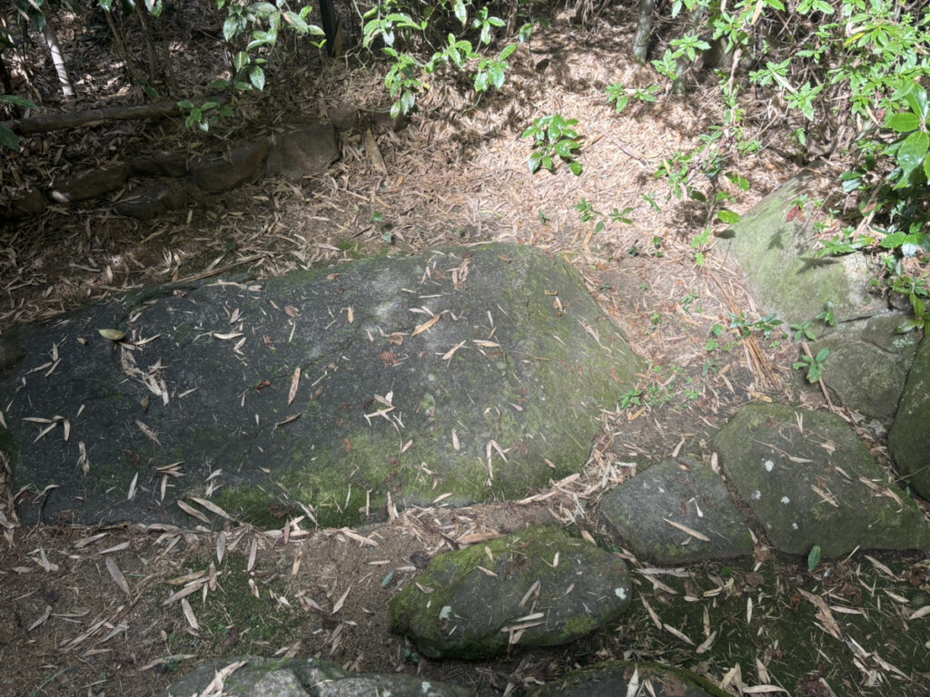 綾歌郡綾川町 生子山公園 山姥足跡