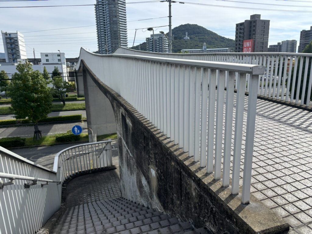 綾歌郡宇多津町 歩道橋 手すり