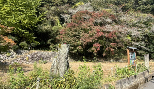 映画のロケ地みたいな山奥の分校跡