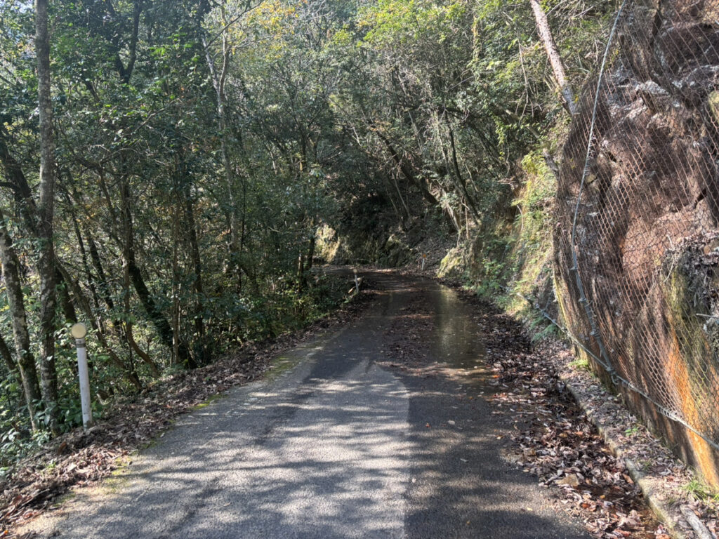 綾川町 枌所小学校柏原分校 山道