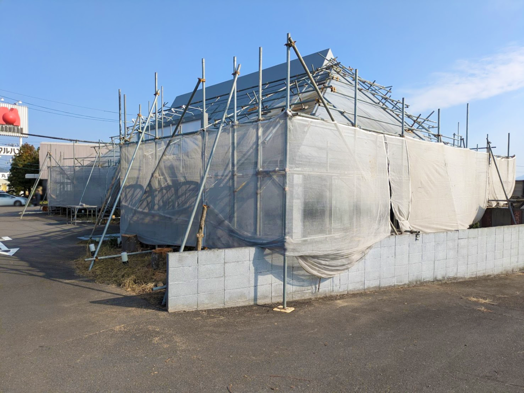 丸亀市飯野町 らーめん工房 りょう花 丸亀店 跡地