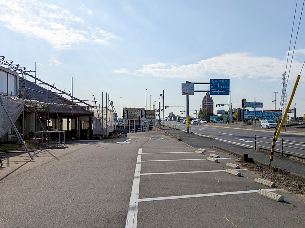 丸亀市飯野町 らーめん工房 りょう花 丸亀店 跡地