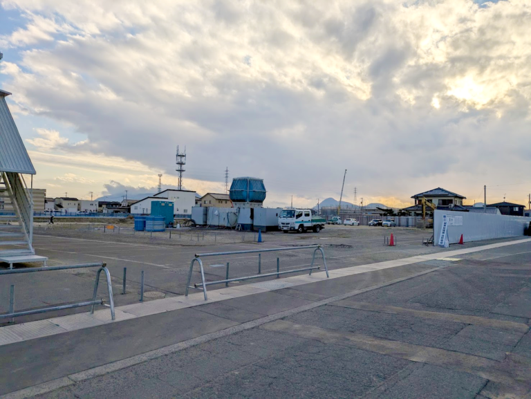 丸亀市土器町で大きな工事をしてたので様子を見てきた