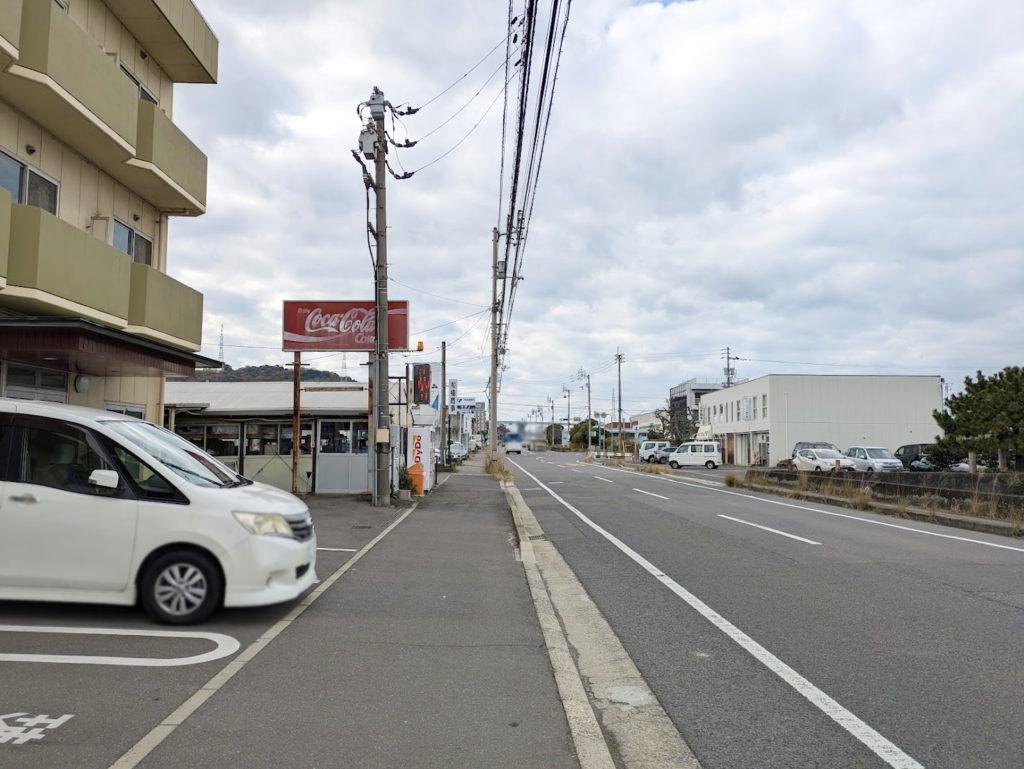 坂出市 美咲食堂 場所・駐車場