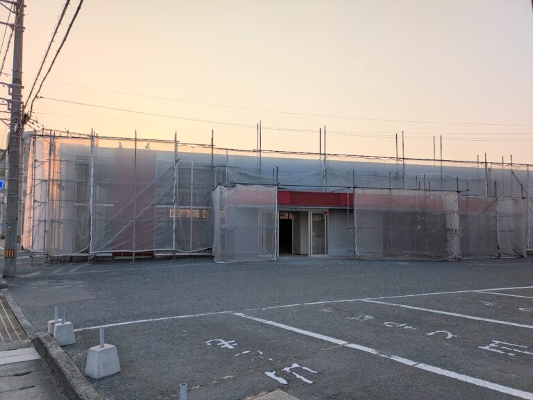 丸亀市土器町の「ビデオ100 丸亀土器店」跡地で工事が始まってるけど何ができるん？