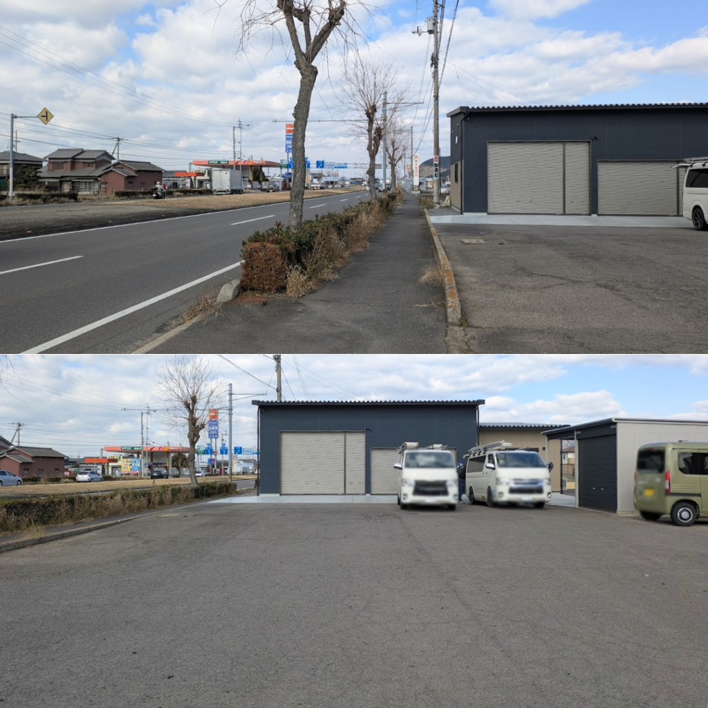 坂出市加茂町 Kalen 場所・駐車場