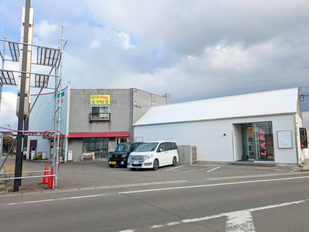 丸亀市柞原町 田中進学教室 駐車場