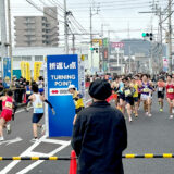 丸亀市 ハーフマラソン 折り返し